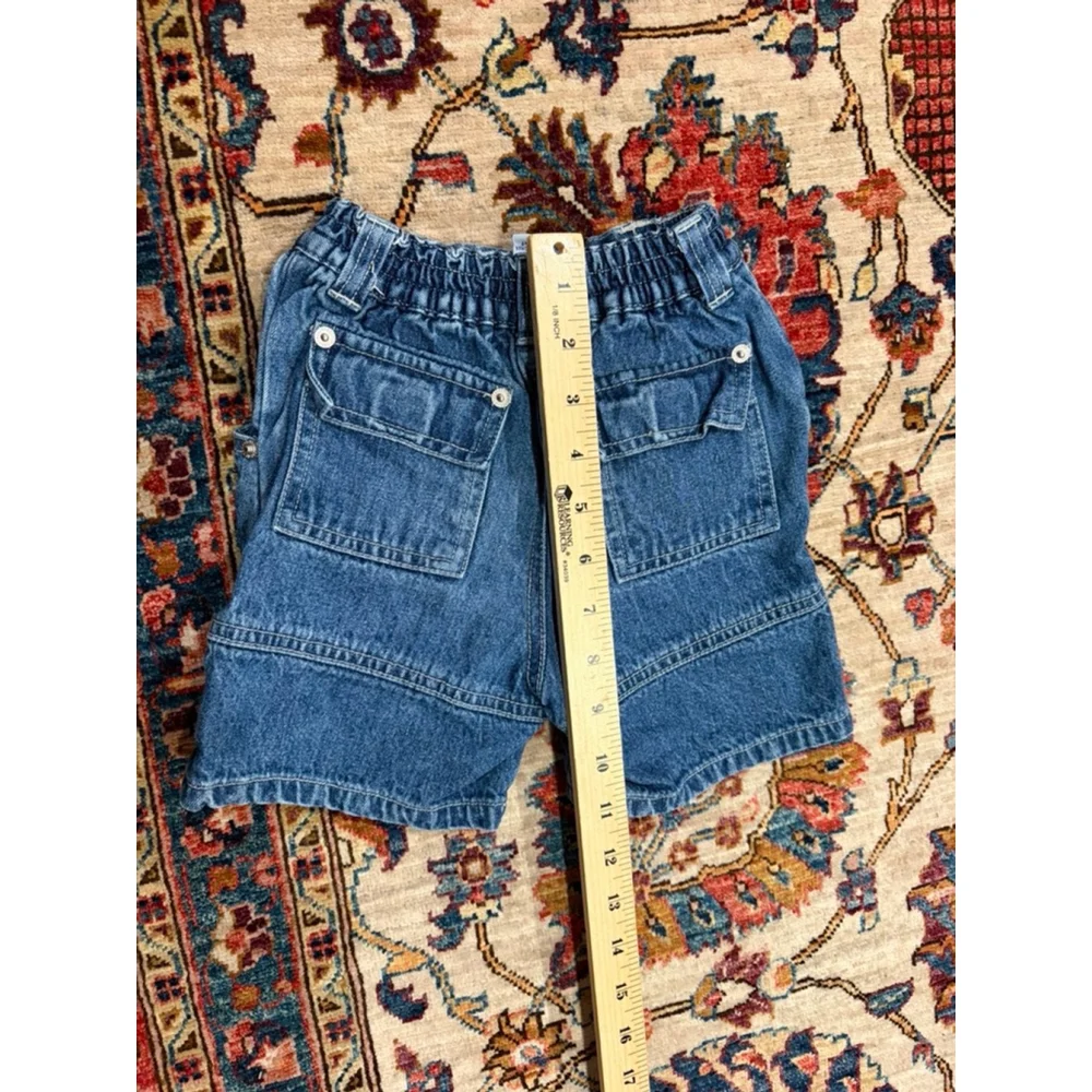 Gymboree Denim Shorts Blue Jean Shorts Elastic Waist Size 18–24 Months Toddler B